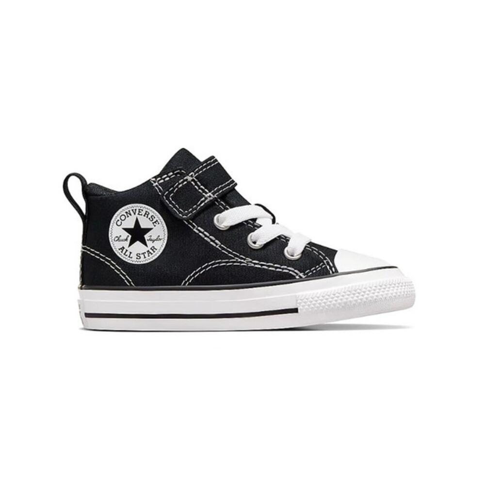 Converse Chuck Taylor All Star Baby Mid Top Black/White Sneaker US 6 A04826F